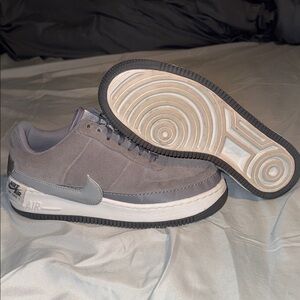 NIKE - Women’s Air Force 1 Jester Low 'Gunsmoke' Women's size 9.5